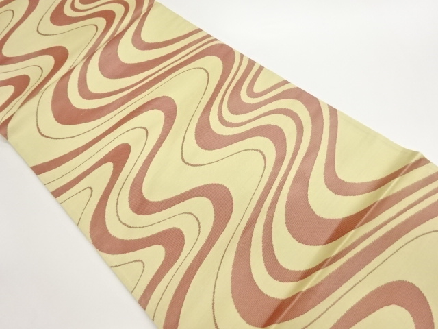JAPANESE FUKURO OBI / WOVEN STREAM